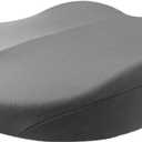 Desk Chair Cushion, Adult Car Booster Seat for Driver, Non-Slip Memory Foam Seat Pad to Raise Height 3.9in for Short People Driving, Washable, 17.7x17.7in,Grey