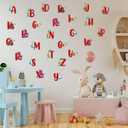 3 x Seyal Alice in Wondrland A-Z Alphabet Wall Sticker
