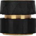 Camco 5/8" Brass and Steel Quick Hose Disconnect - Connect and Disconnect Between Multiple Hose Attachments | Automatic Shut-Off When Disconnected | 1 Female & 3 Male Fittings - 4 Count - (20136)