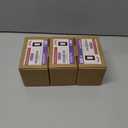 3 x ThunderWay Decorator Light Switch or Receptacle Outlet Wall Plate, Gloss Finish, Size 1-Gang 4.48" x 2.71", Unbreakable Polycarbonate Thermoplastic, UL Listed, Black