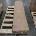 Sunjoy Outdoor Pergola 8.5 x 13 ft. Steel Arched Pergola with Tan Weather-Resistant Fabric Canopy for Patio, Backyard, Garden Activities