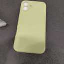 Magnetic for iPhone 16 Plus Case, Compatible with MagSafe, [Full Camera Protection][Screen Protector] Silicone Shockproof Protective Phone Case for iPhone 16 Plus 6.7", Matcha