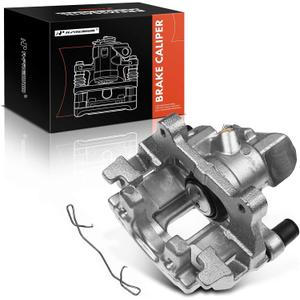 A-Premium Disc Brake Caliper Assembly with Bracket Compatible with Select Mazda Models - 5 2006-2010/2012-2015, L4 2.3L, L4 2.5L - Rear Right Passenger Side