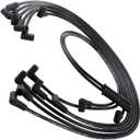 8mm Ignition Spark Plug Wires (8PC Set) for 1981-1985 Chevy Impala for 1979-1983 Malibu for 1981-1986 Pontiac Firebird Gand Prix V8 Models