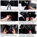Chunful 30 Inch Graduate Car Bow Large Gift Bow for Cars 2026 Congratulations Graduate Decoration Gift Wrapping Ornament for Present Birthday Party(Black)