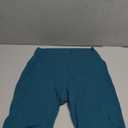 ODODOS Lounge Yoga Shorts for Women- /10" High Waist Buttery Soft Biker Shorts (Large, Forest Teal)