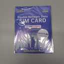 8 x Prepaid 5G/4G LTE Data SIM Card Support AT&T, T-Mobile Network, USA Data Only SIM Card for Unlocked Security Cameras/Smart Phone/Tablet/Mobile WiFi Hotspot/Smart Watch, No Contract