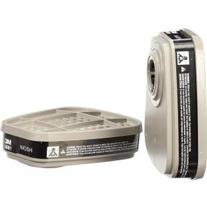 3M 6001 Organic Vapor Cartridge, 2/PK