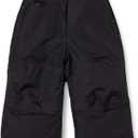 Amazon Essentials Boys and Toddlers' Water-Resistant Ski & Snow Pants (X-Large, Black)
