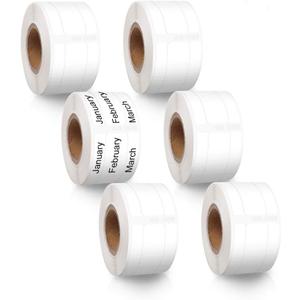 Labelife Compatible File Folder Labels Replace for Dymo Label 30327 (30576) 9/16" x 3-7/16" LW 1-Up Labels for 450, 450 Turbo, 450 Twin Turbo, 450 Duo, 4XL, 400 Printer, 6 Rolls