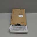 Rectangular Free-Standing Makeup Mirror, Frameless 1X Vanity Mirror with Adjustable Tilt, Metal Base, for Desk, Bathroom Countertop or Windowsill, 12 x 7 Inches