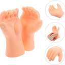 Sosoport Flexible Hands Model for Dolls 6 Pairs Plastic Hand Parts for DIY Doll Crafting Miniature Creations