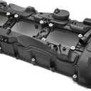MITZONE N55 Engine Valve Cover with Gasket Bolts Kit & Oil Cap for BMW 2010-2017 335i 535i 2011-2019 X5 X3 X6 2013-2015 740i 740Li 3.0L Part# 11127570292