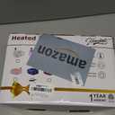 Homemate Heated Blanket Electric Throw - 50"x60" Heating Blanket Throw 1/2/4/6/8 Hours Auto-Off 10 Heat Levels Over-Heat Protection Luxury Faux Fur Sherpa ETL Certification