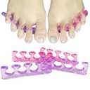 SUNFATT Toe Separators,Toe Spacers for Women,Toe Separators Use for Separation of Toenails or Nails as Well as Polishing of Nail Polish.(Thin)