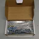 PSLER 8mm 10mm Motorcycle Mirrors - Motorcycle Rear View Side Mirrors fit for Road Glide Street Glide Sportster 48 883 120 Chopper Softail Bobber Cruiser (Silver)