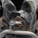 Pet Stroller with 4 Wheels, Foldable Pet Travel Carrier for Small/Medium Dogs Cats up to 50lbs, Detachble Portable Pet Bag, Storage Basket, Car Seat 3 in 1 Multifunctional (Grey)