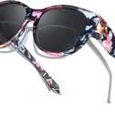 Myiaur Polarized Fit Over Glasses Sunglasses for Women, Trendy Wear Over Glasses UV400 Protection for Driving Outdoor