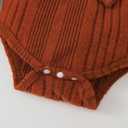 SUNNY PIGGY Baby Girl Clothes Infant Newborn Outfits Romper 0-18 Month Toddler Girls Clothing Pant Set (Orange)