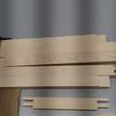 Hotop 6 Set Stretcher Bars for Needlework 2 Size Wooden Canvas Stretcher Bars for Needlepoint Embroidery Stitch Frame Set Bundle with Crafts