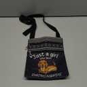 LiuenMgg Just Love Dachshund Messenger Bag Small Ethnic Pattern Adjustable Strap Crossbody Zipper Bag Funny Dachshund Phone Bag Wallet Cute Shoulder Handbag for Dachshund Lovers Women