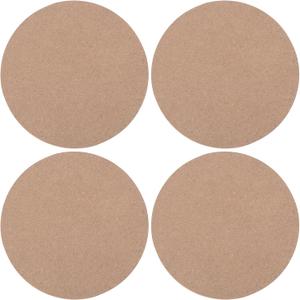 PATIKIL 6" Round Pottery Wheel Bat, 4 Pcs Pottery Bats for Pottery Wheel 1/3 Thick Clay Throwing Bats