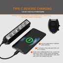 Super Bright 3250 Lumen LED Bike Light, USB Rechargeable Bicycle Headlight, Waterproof Daytime Running Light for Bike, MTB Off-Road & Commuter Cycling Safety