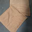 Bigacogo Chunky Knit Throw Blanket for Couch, 130 x 160cm, 100% Hand Knitted with Thick Jumbo Chenille Yarn, Cozy Soft Large Rope Knot Cable Crochet Blankets for Sofa Bed Living Room, Caramel,  MIULEE 26 x 26 in Decorative Pillow Covers for Couch Bed Set of 2 Textured Boucle Neutral Throw Pillow Covers Brown Tobacco Accent Solid Vintage Pillowcases Sofa Living Room Home Decor