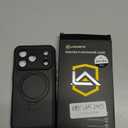 Lanhiem Magnetic for iPhone 17 Pro Waterproof Case, Dustproof Case Built-in Screen Protector, [Fit for MagSafe] [Invisible Stand] Shockproof Heavy Duty Underwater Case for iPhone 17 Pro (Black)