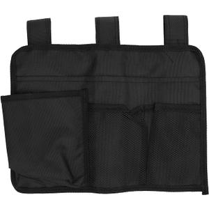 Multipurpose bedside hanging storage bag with multiple pockets, made of premium nylon material, for chairs, bedsides, hammocks, strollers, dormitory bunk beds