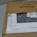 ROLOVE 22x20 Inch Lighted Vanity Mirror, 3-Mode Touch Dimming LED Lighting, Large Makeup Mirror for Dressing Room, Tabletop or Wall-Mounted, White