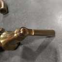 Delta Saylor Brushed Gold Bathroom Faucet 3 Hole, 8 Inch Widespread Bathroom Sink Faucet for Vanity, Metal Push-Pop Drain Assembly, Champagne Bronze 3535-CZMPU-DST