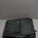 CARTMAN Finished Size 10x20 Feet Waterproof Green Tarp 8 Mil Thick, Multipurpose Protective Cover for Emergency Rain Shelter Camping Tarpaulin