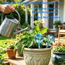 Large 12pcs Plant Watering Globes - Automatic Plant Watering Bulbs for Indoor & Outdoor Potted Plants, Durable Plastic Garden Watering Devices
