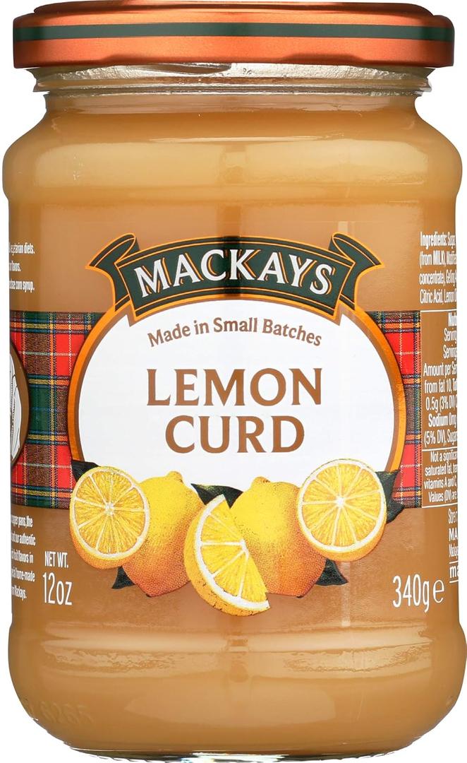 2 x Mackays Lemon Curd, 12 Ounce