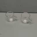 JoyJolt Savor Double Wall Insulated Glasses Espresso Mugs (Set of 2) - 5.4-Ounces