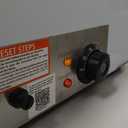 VEVOR Commercial Food Warmer, 1500W Electric Stainless Steel Steam Food Warmer with Lid, 6-Pan Fast Heating Countertop Buffet Bain Marie with Soup & Perforated Ladles, for Catering, Restaurant, Party