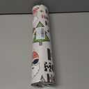 Christmas Coffee Mat 12"x20",Dish Drying Mat for Kitchen Counter, Absorbent Anti-Slip Bar Mat for Countertop, Fit Under Coffee Maker or Dish Drying Rack