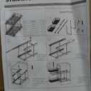 2 Tier Pull Out Cabinet Organizer 20" W X 22" D, Slide Out Drawers For Kitchen Cabinets, Pull Out Drawers For Cabinets Capacity Heavy Duty Caddy, Cabinet Pullout Shelves Chrome-Plated,Bathroom Pantry