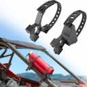 Kemimoto UTV Fire Extinguisher Holder, Adjustable Quick Release Roll Bar Fire Extinguisher Mount compatible with Polaris RZR Can Am X3 compatible with Kawasaki Teryx