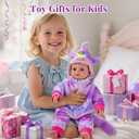 BABESIDE Baby Doll Girl - 15-Inch Realistic Baby Doll with Blue Eyes, Soft Body in Unicorn Outfit Life Like Baby Dolls that Look Real for 4 5 6 7 8 9 Years Girl, Birthday Gift and Pretend Play
