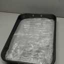 Roasting Pan with Rack - 15 Inch Carbon Steel Roaster Pan for Oven - Large Roaster Pot with Handle for Turkey Chicken Meat & Vegetables