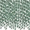 DearHouse 86 Feet 12 Strands Artificial Eucalyptus Leaf Plants Vine Hanging Eucalyptus Garland for Home Kitchen Office Wedding Wall Decor