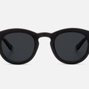Women's Beverly Shores Reading Sunglasses Round, Black, +2.50