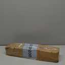 Rubber Broom for Pet Hair Removal, Carpet rake with Squeegee for Cleaning Pet Hair, 52 inch Long Handle Rubber Broom,Dual-Sided for Small Fluff Carpet, Hardwood Floor, Tile,Orange