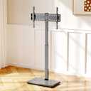 Afaloona Universal Floor TV Stand,TV Floor Mount Stand for 32-75 inch TV up to 110 lbs, Swivel and Height Adjustable Tall TV Stand for Bedroom,Office(TCP01-M-A02)