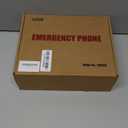 Emergency Dialer Phone/Elevator Phone with Voice Announcement, ADA Compliant, Auto-Dial 911 and Programmable, TEP331