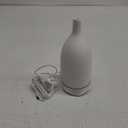 Cliganic Ceramic Aromatherapy Diffuser for Essential Oils (White) - 7 Color Lights, Cool Mist, Auto Shut Off for Home & Office