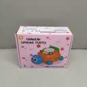 Baby Toys 6 to 12 Months,Infant Musical Turtle Crawling Toy with Phone Hand Drum, Baby Toy 7 8 9 10 18 Months 1-2 Year Old Girl Boy Gift (Blue)