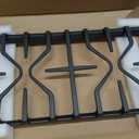 Upgraded WB31X27151 WB31X24736 Stove Grate Replacement for GE Stove Parts 19.6 x 10 Cast Iron Range Grate GE Range Surface Burner Grate General Electric Gas Cooktop Side Grate Rack